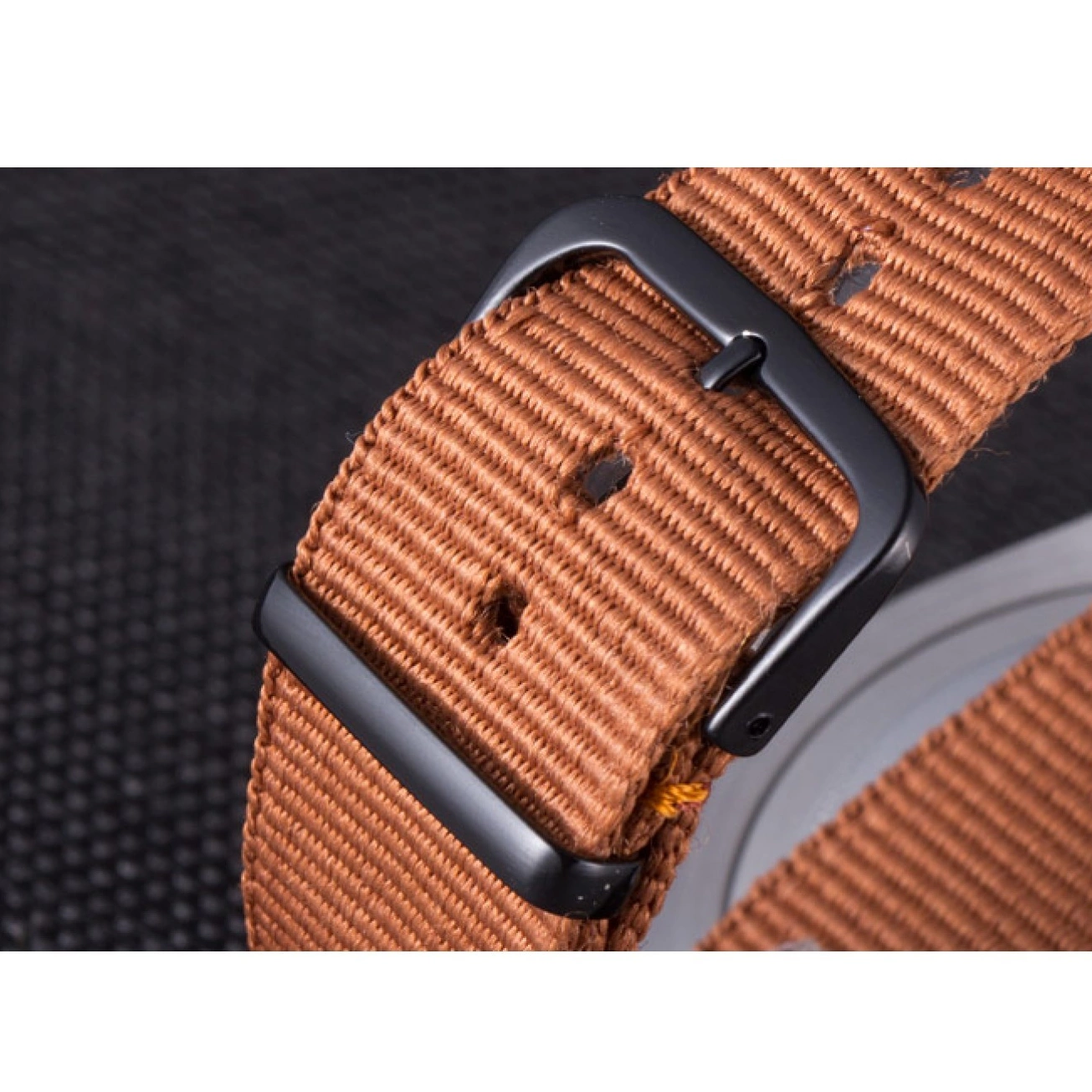 Rolex aaa copy Submariner Fabric Brown STEALTH Rolex Band MK rl426 IV 621388 0706